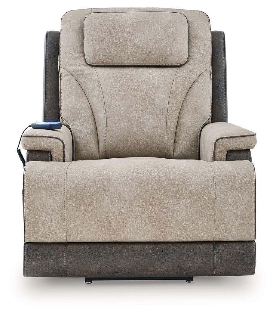 4Z-Peaceful Pause - Power Lift Recliner - Sand — view 5