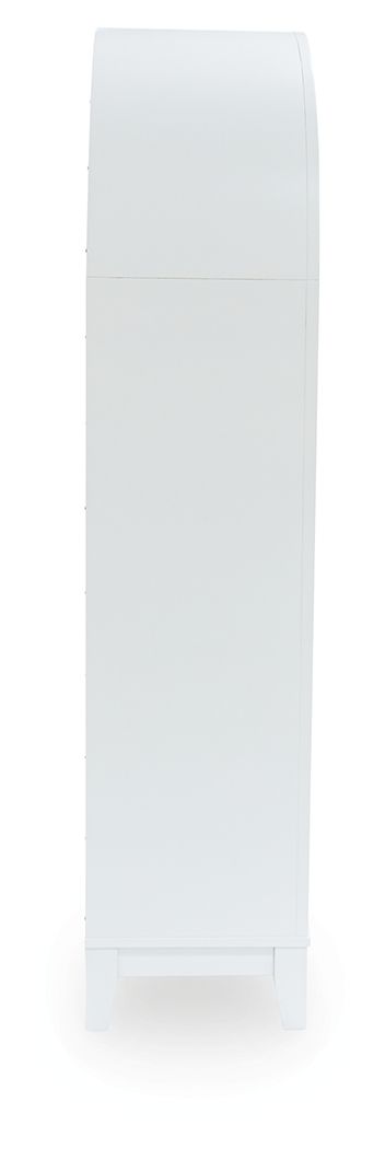 Dagandale - Accent Cabinet - White / Natural — view 5