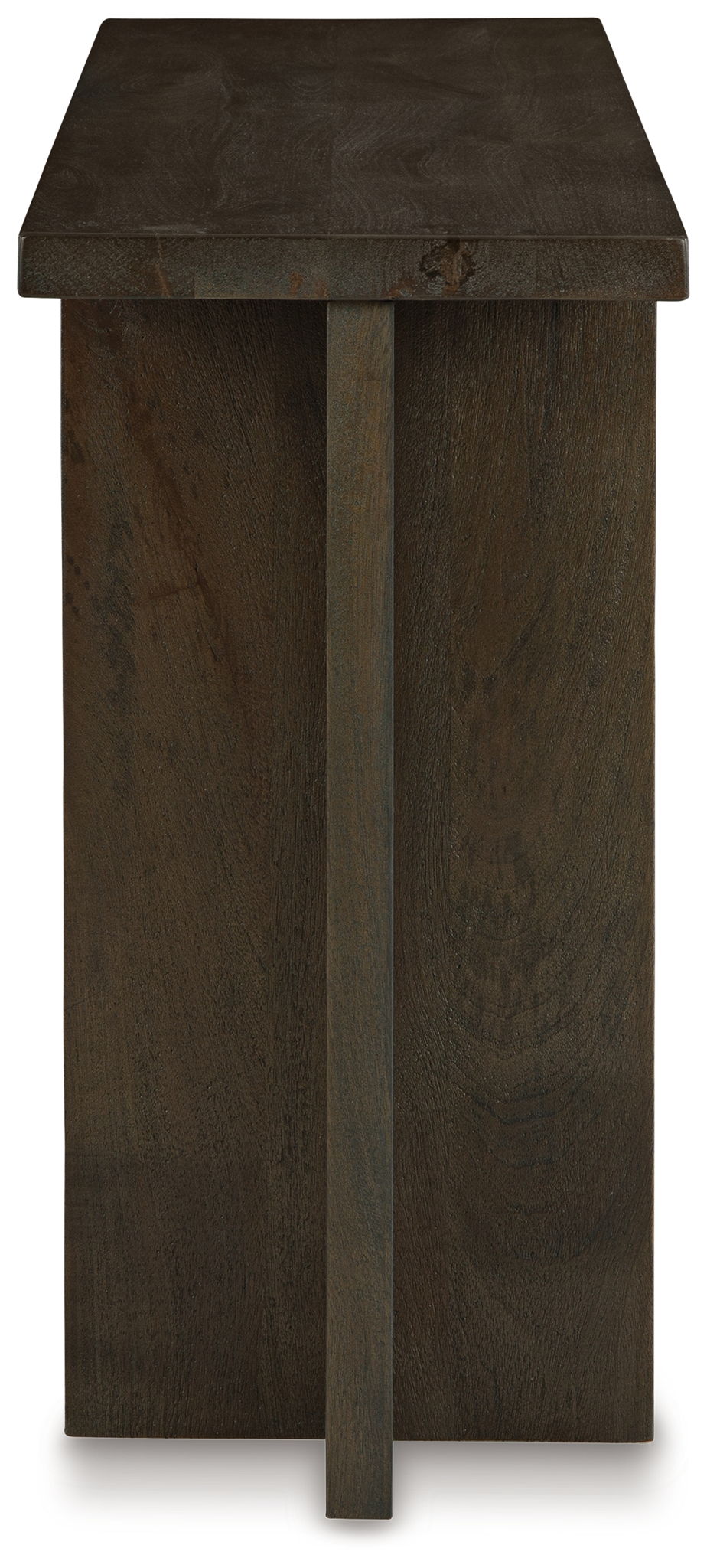 Jalenry - Console Sofa Table - Grayish Brown — view 4