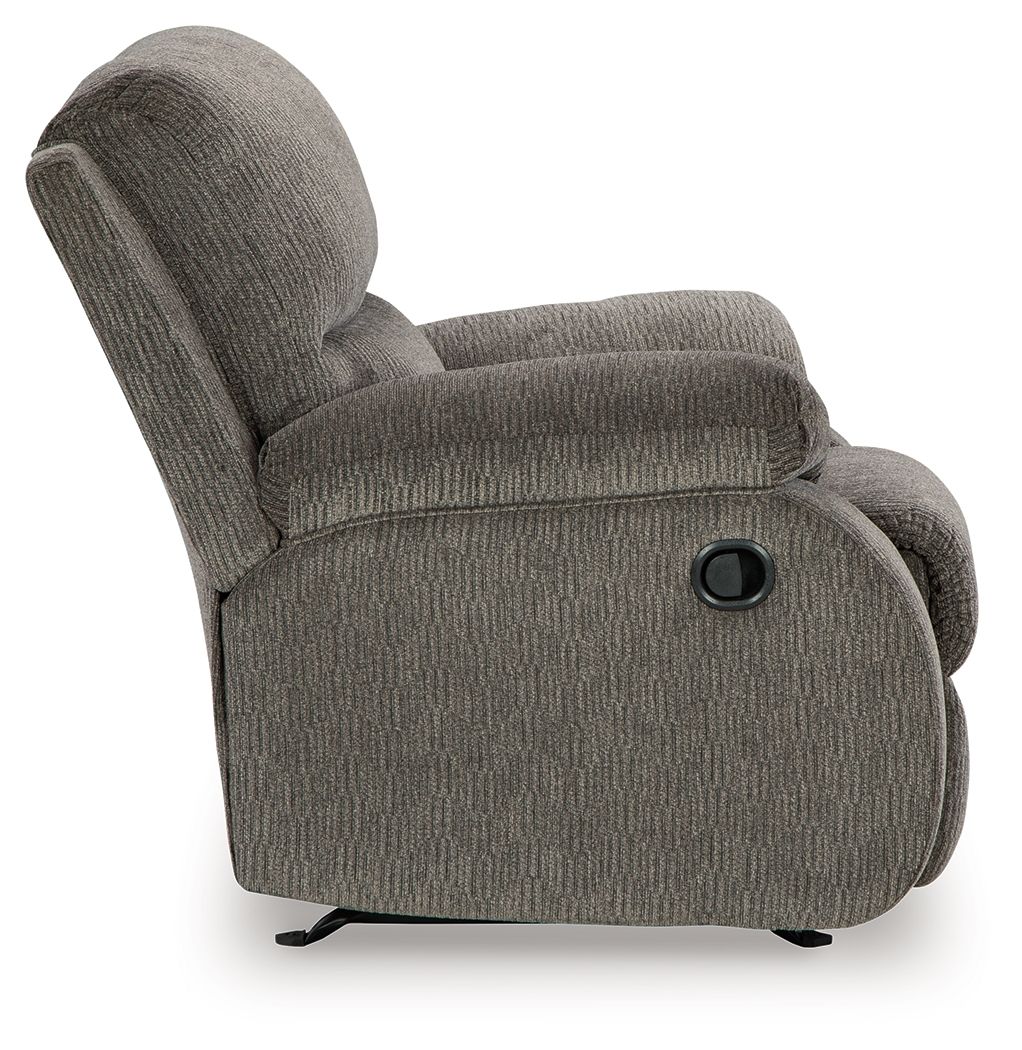Scranto - Rocker Recliner - Brindle — view 5