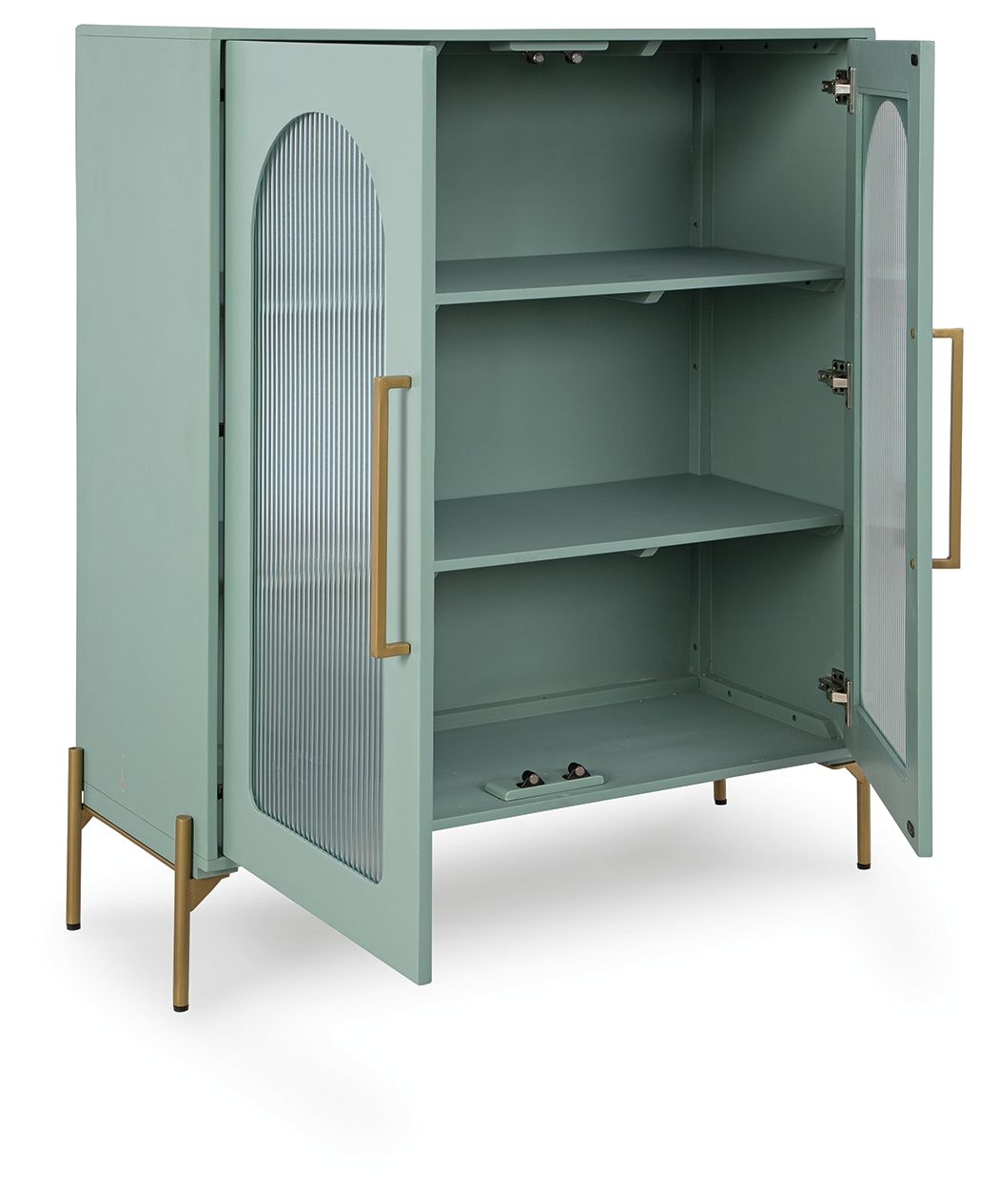 Adwen - Accent Cabinet - Light Green — view 3