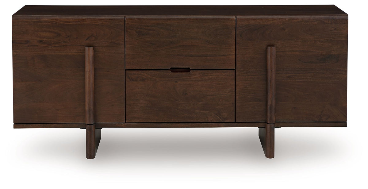 Kydler - Accent Cabinet - Medium Brown — view 4