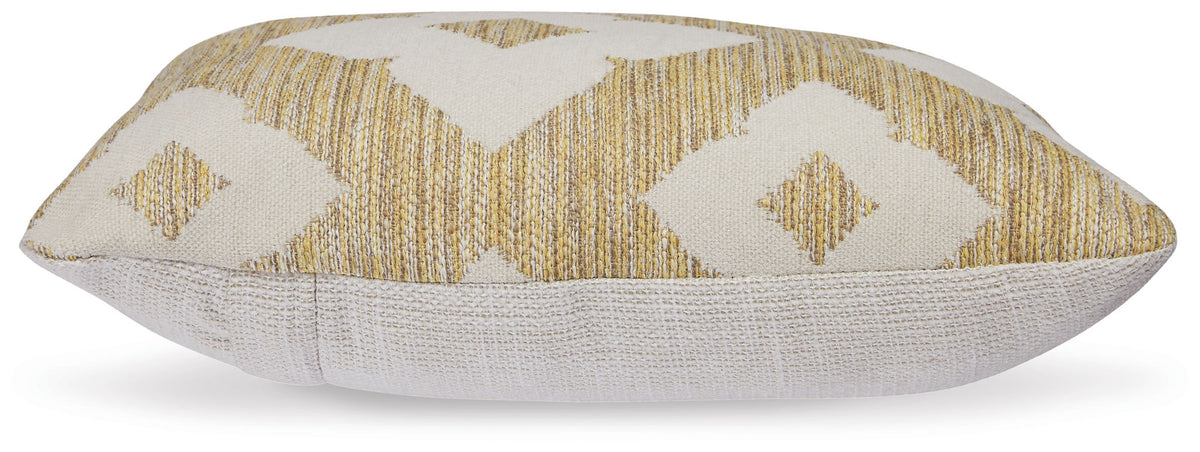 Brockner Next-Gen Nuvella - Pillow (Set of 4) - Brown / Yellow — view 3