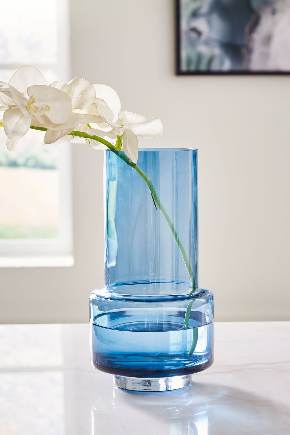 Bealen - Vase - 13" - Dark Blue — view 2
