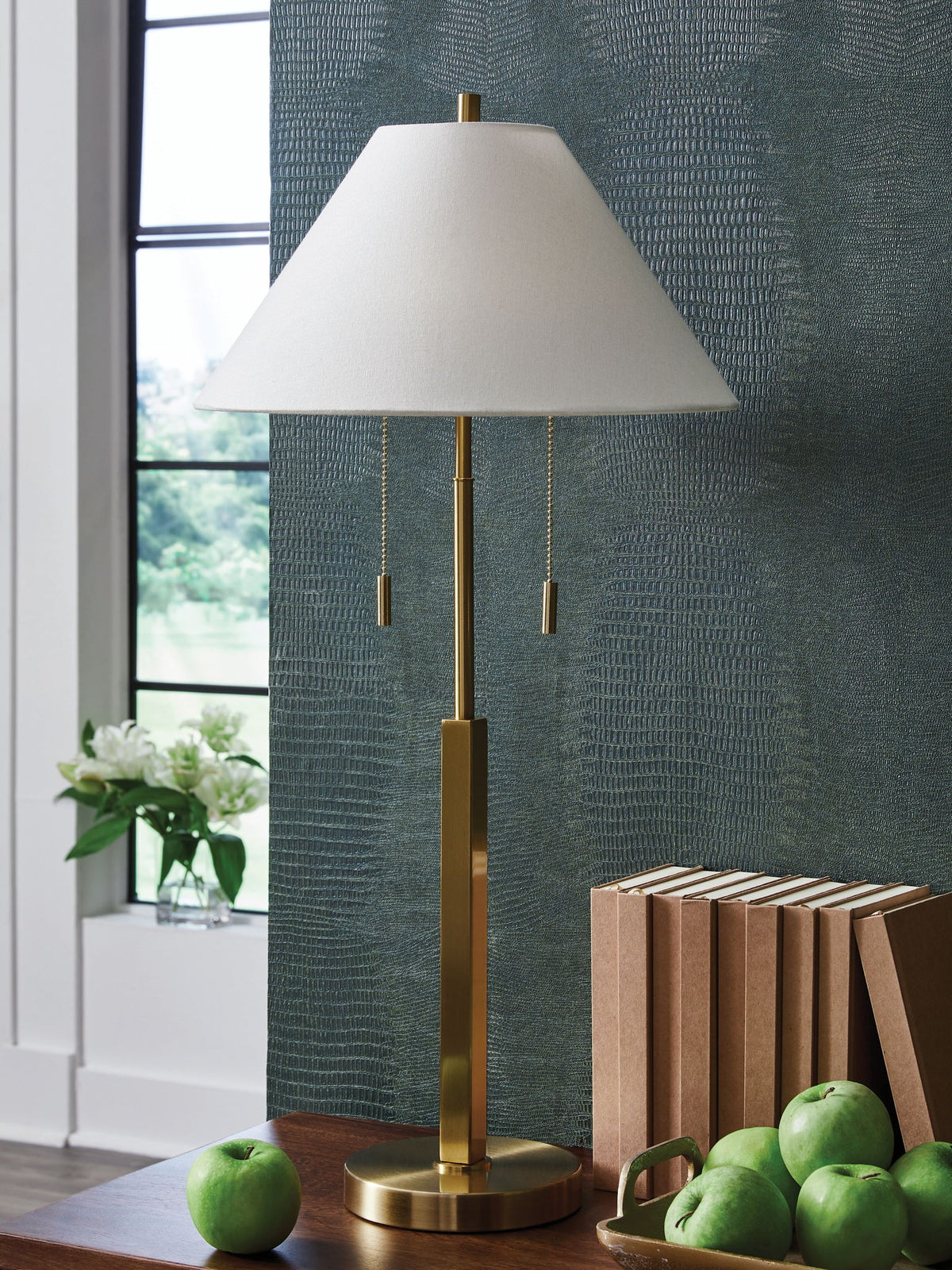 Haigwood - Metal Table Lamp - Gold Finish — view 2