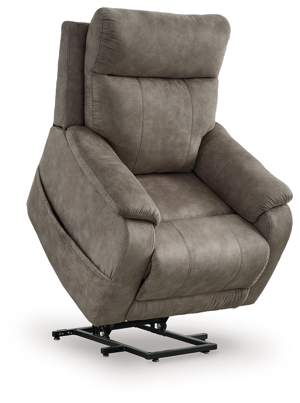 Crestmeade - Power Lift Recliner - Fossil — view 5