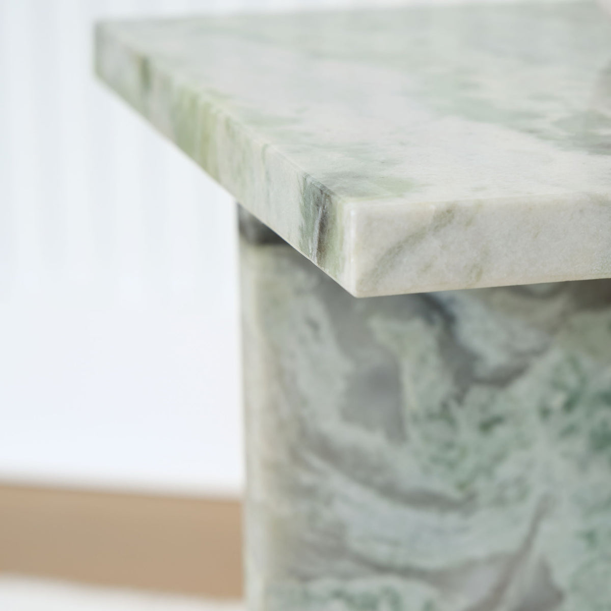 Deaconwell - Accent Table - White / Green — view 4