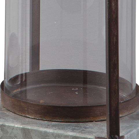 Diedrick - Lantern Set (Set of 2) - Gray / Black — view 4