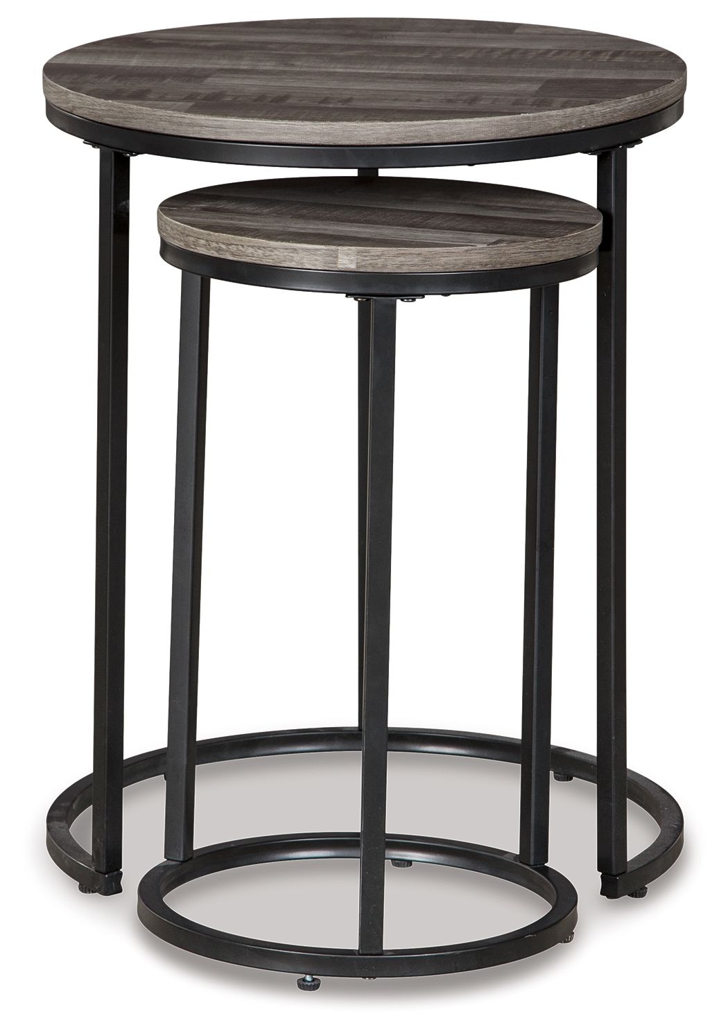Briarsboro - Accent Table Set (Set of 2) - Black / Gray — view 3