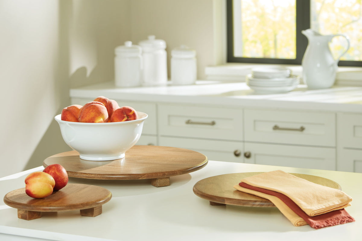 Kaidler - Tray Set (Set of 3) - Brown — view 2
