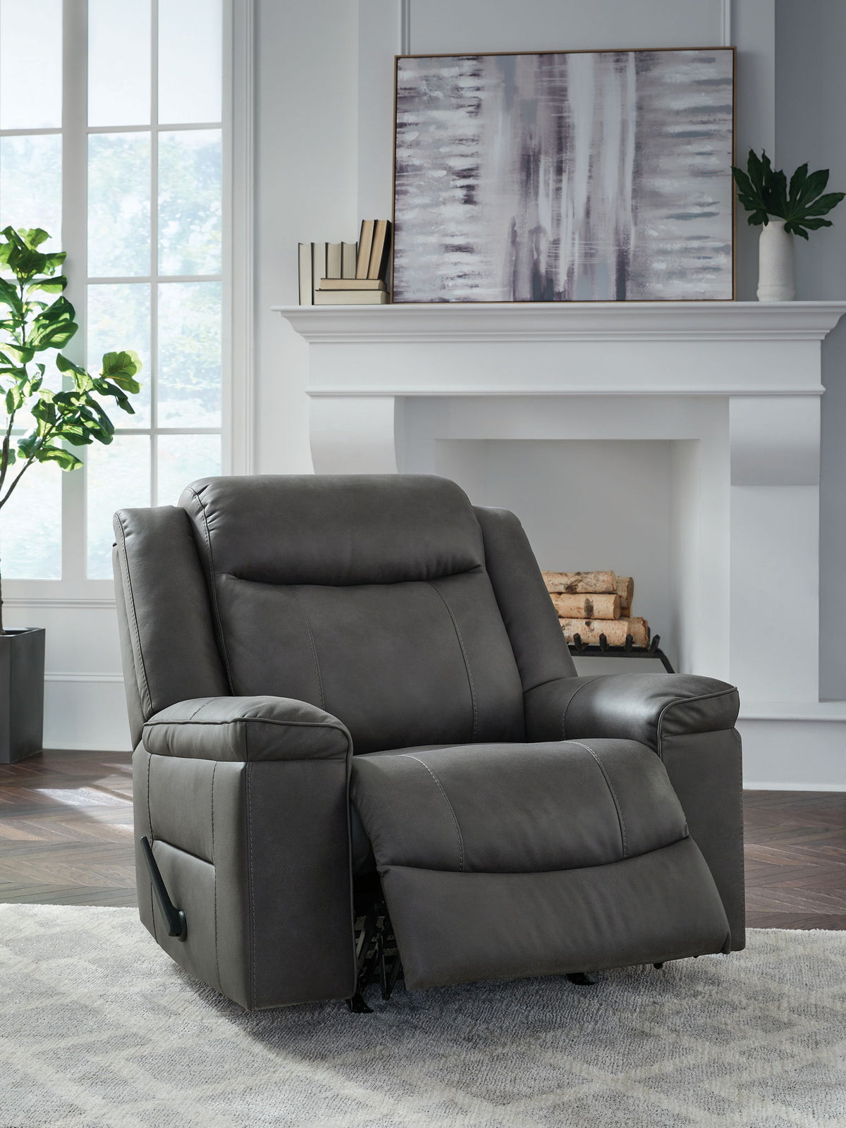 Status Check - Rocker Recliner - Shadow — view 8