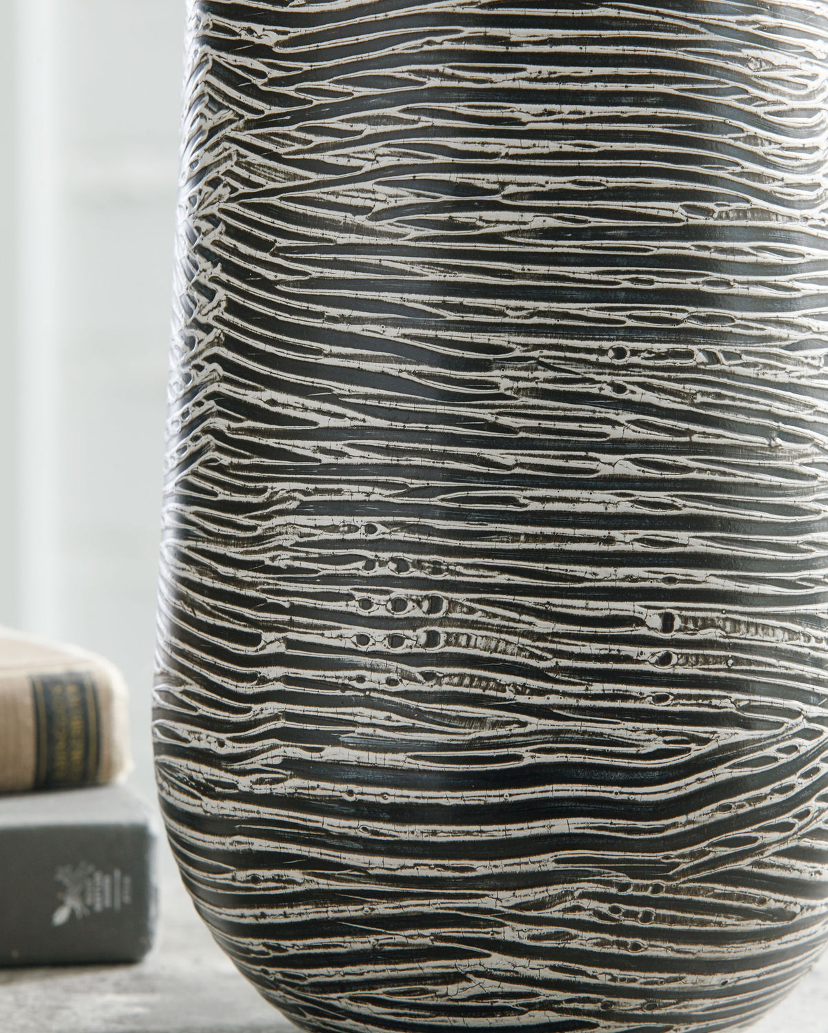 Fynn - Vase - Antique Gray — view 3