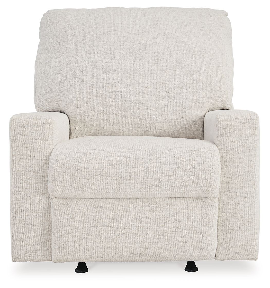 Rannis - Rocker Recliner - Snow — view 4