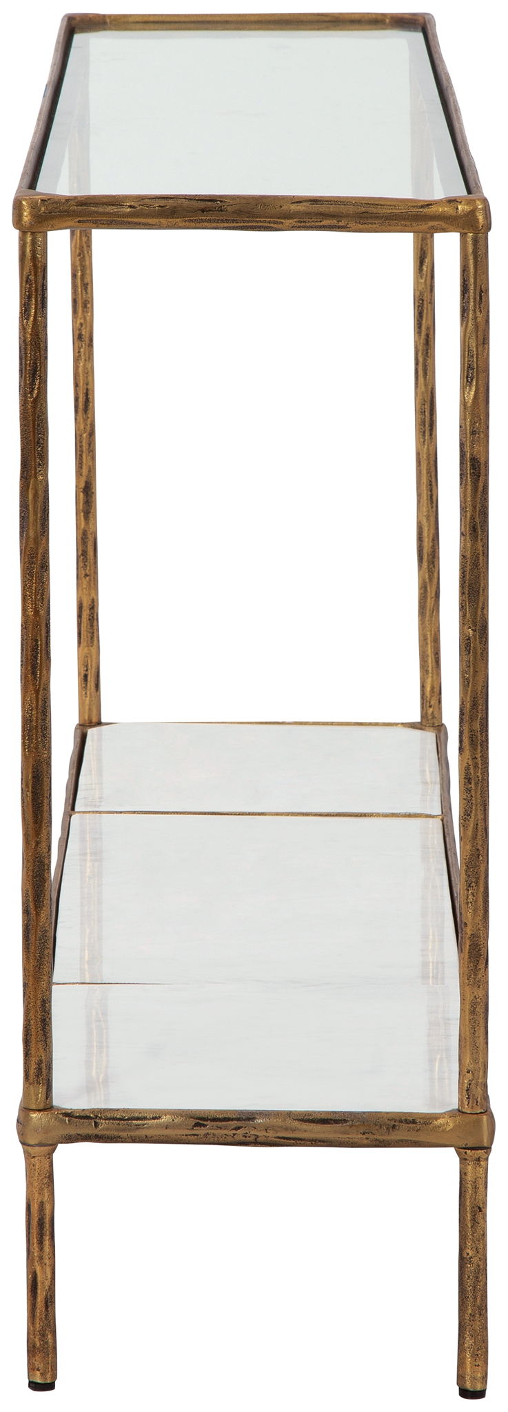 Ryandale - Console Sofa Table - Antique Brass Finish — view 4