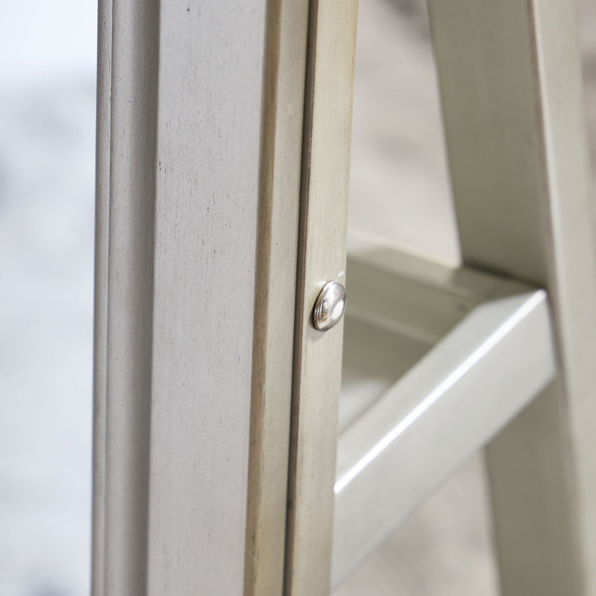 Evesen - Floor Standing Mirror With Storage - Champagne — view 7