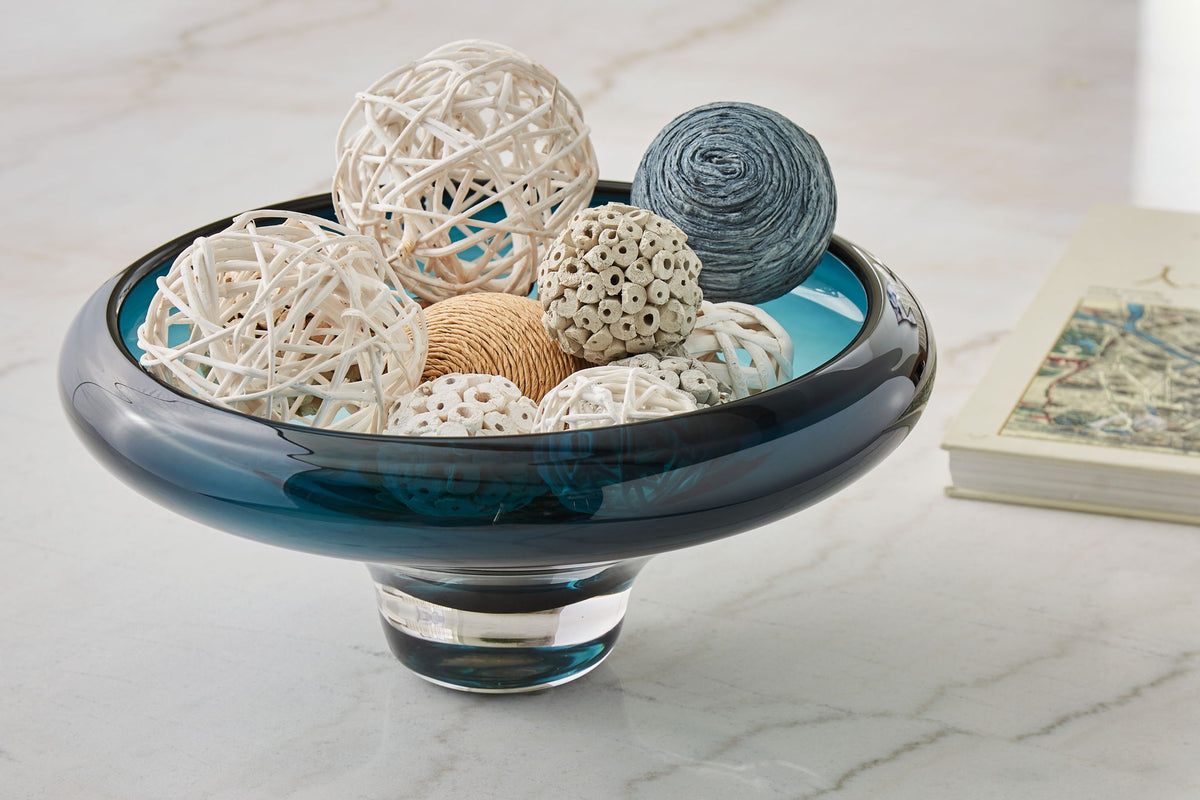 Vallborough - Bowl - Teal Blue — view 2