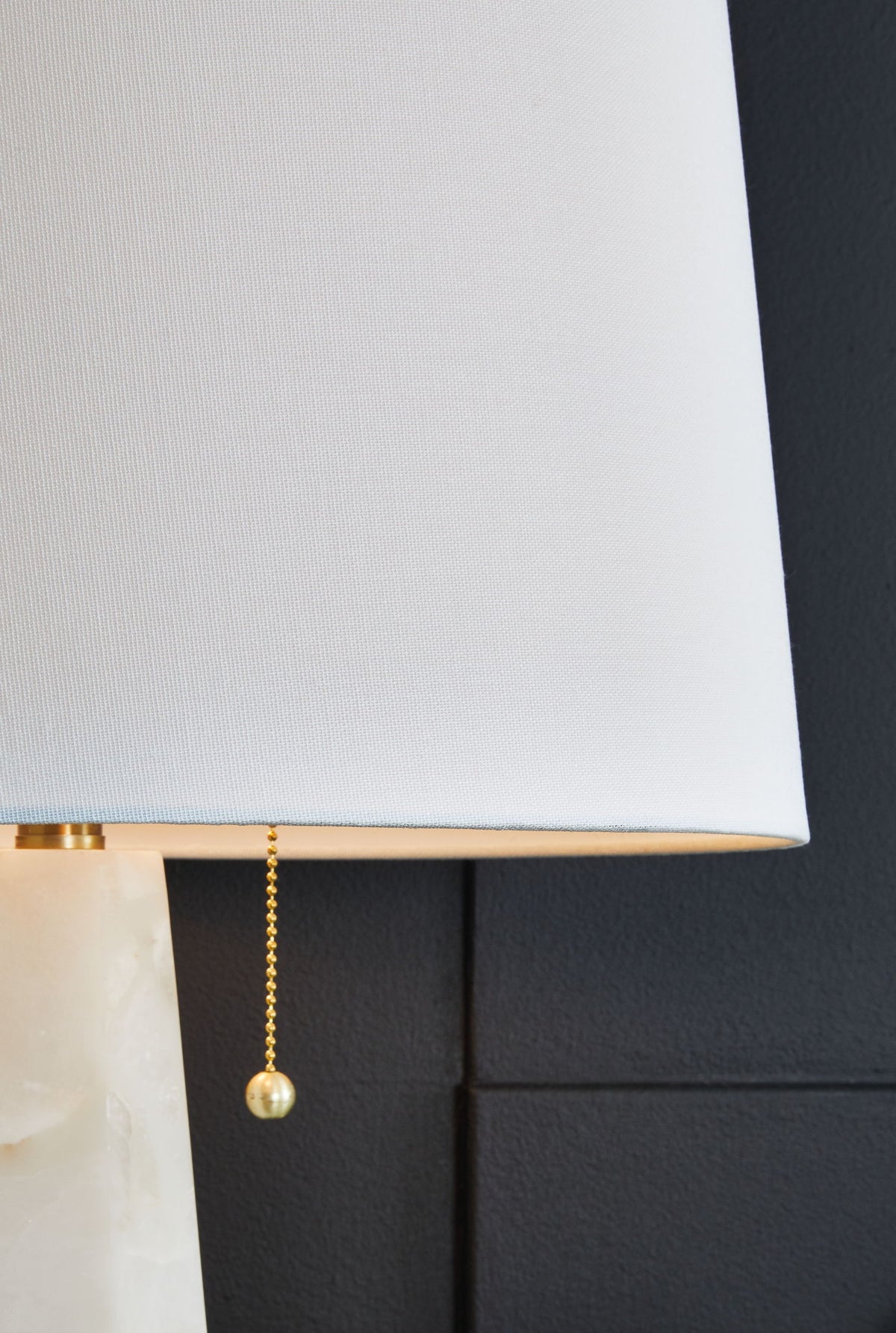 Laurellen - Alabaster Table Lamp - White — view 3