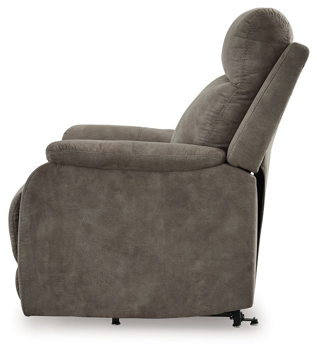 Crestmeade - Power Lift Recliner - Fossil — view 6