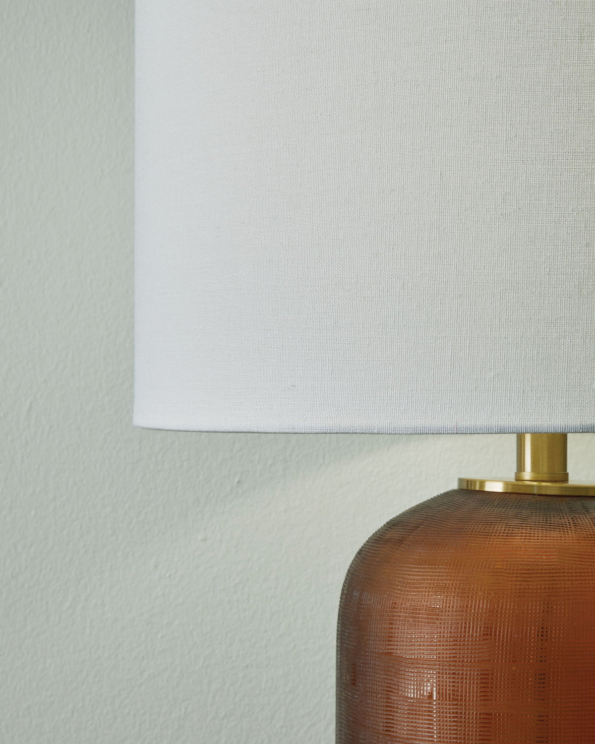 Farberman - Glass Table Lamp - Amber — view 3