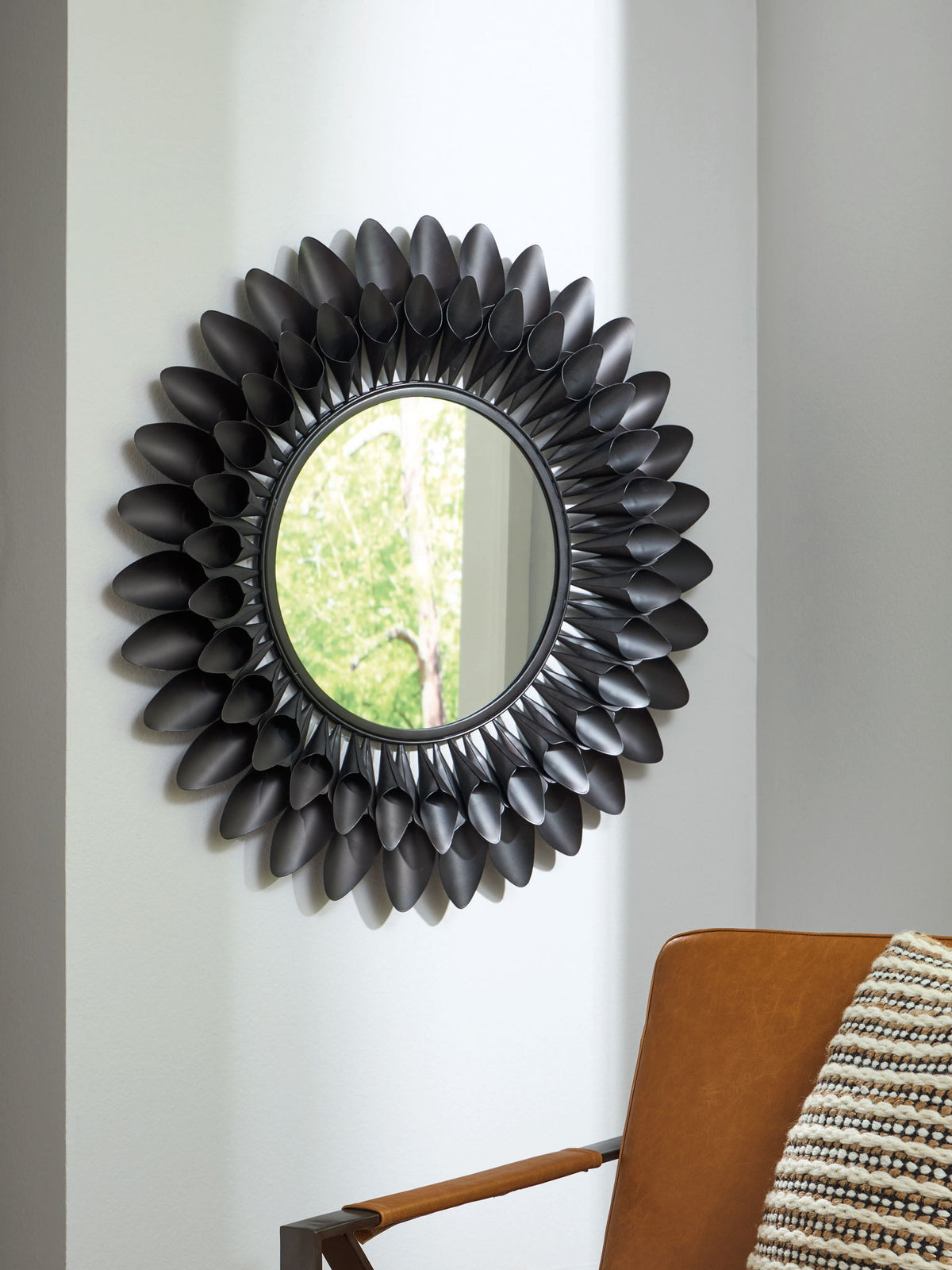 Ryenmour - Accent Mirror - Oil Rubbed Bronze Finish — view 2
