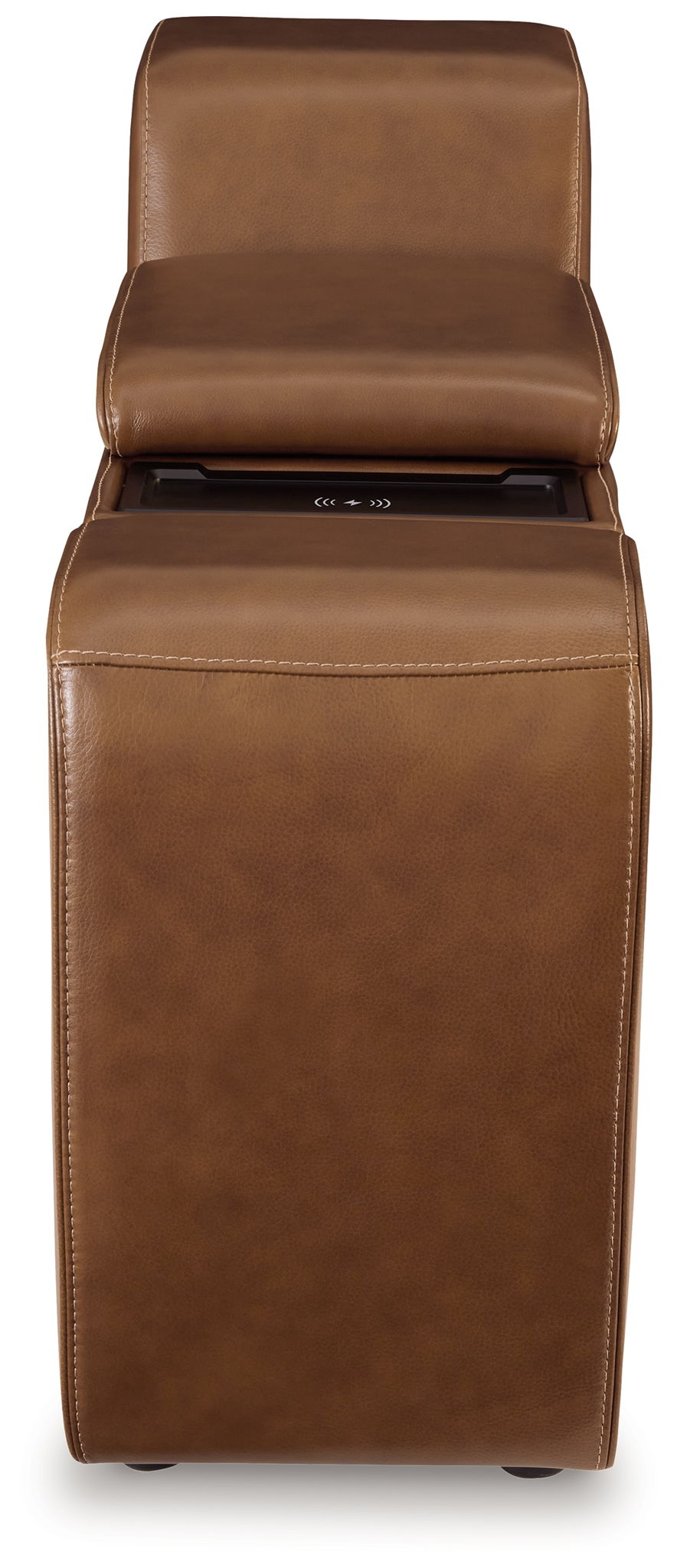 Temmpton - Console With Storage - Chocolate — view 3