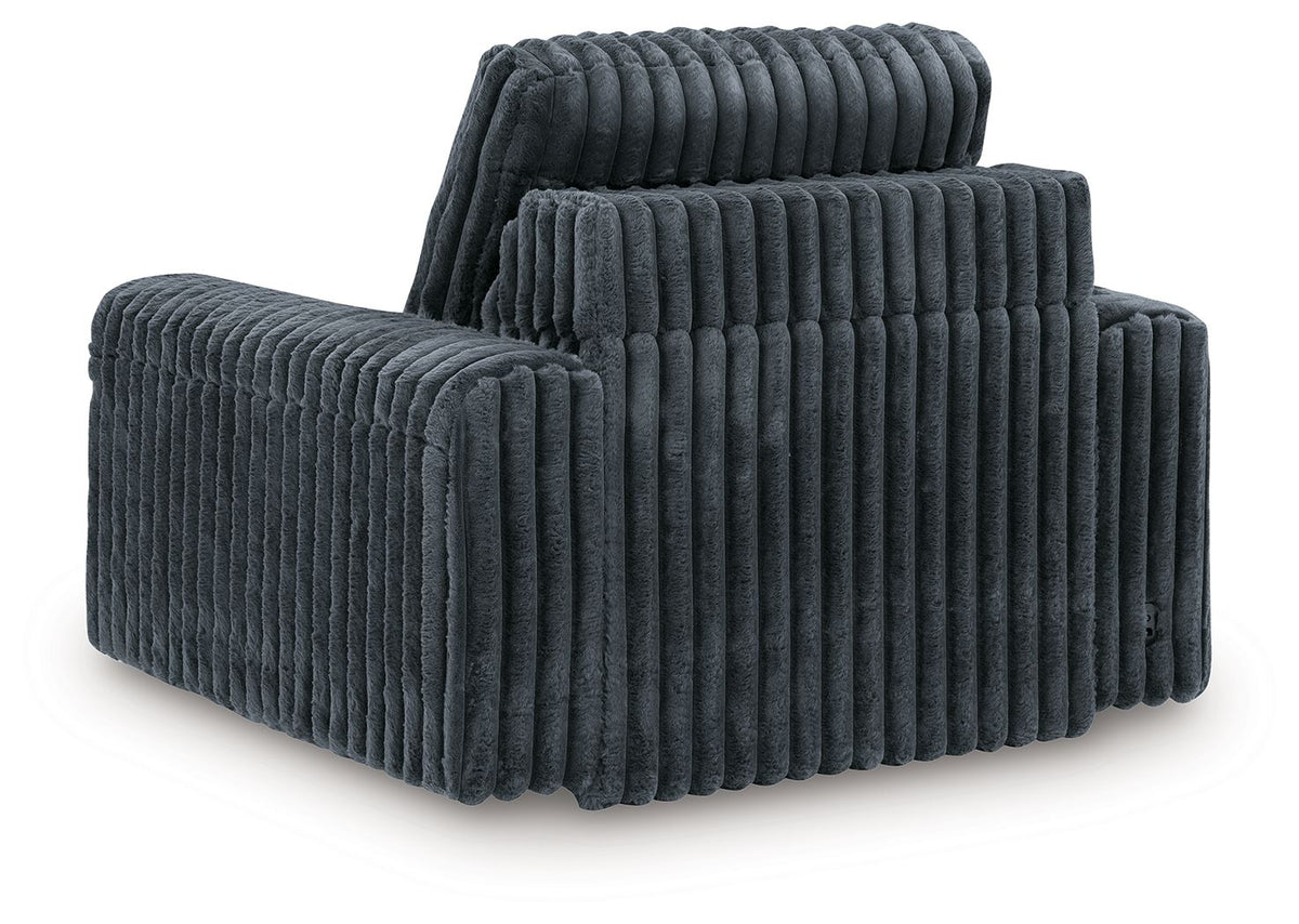 HamlinBay - Power Gliding Chaise - Gunmetal — view 5