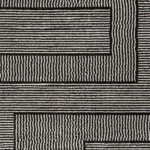 Kurtmen - 8' x 10' Rug - Black / Ivory — view 5