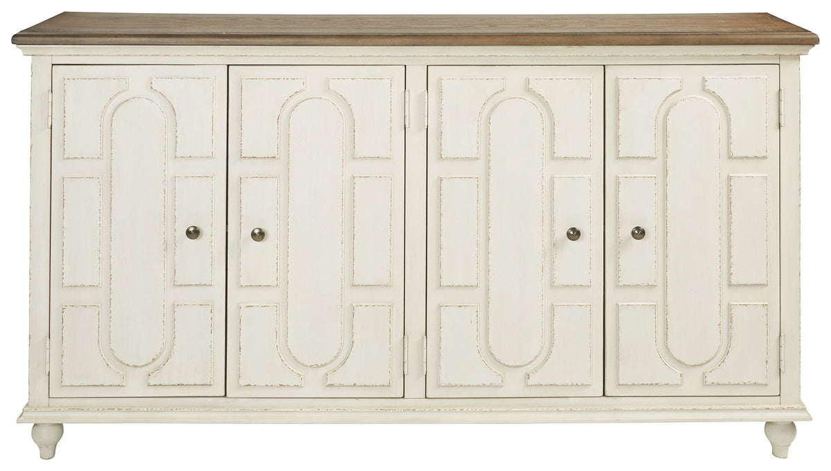 Roranville - Accent Cabinet - Antique White — view 5