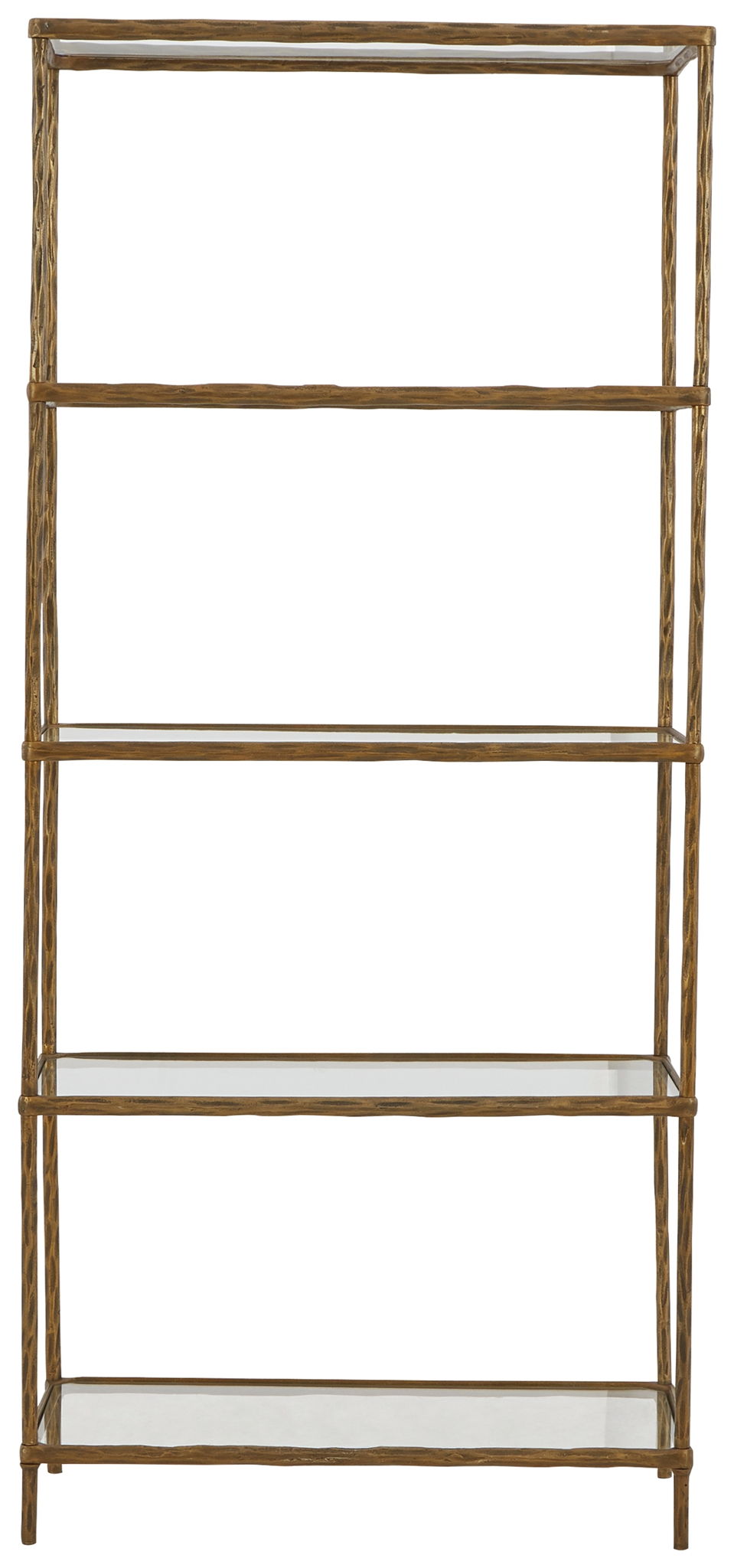 Ryandale - Bookcase - Antique Brass Finish — view 3