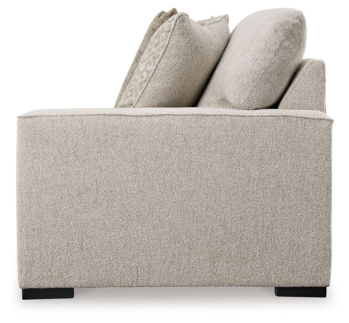 Ballyton - Raf Loveseat - Sand — view 4