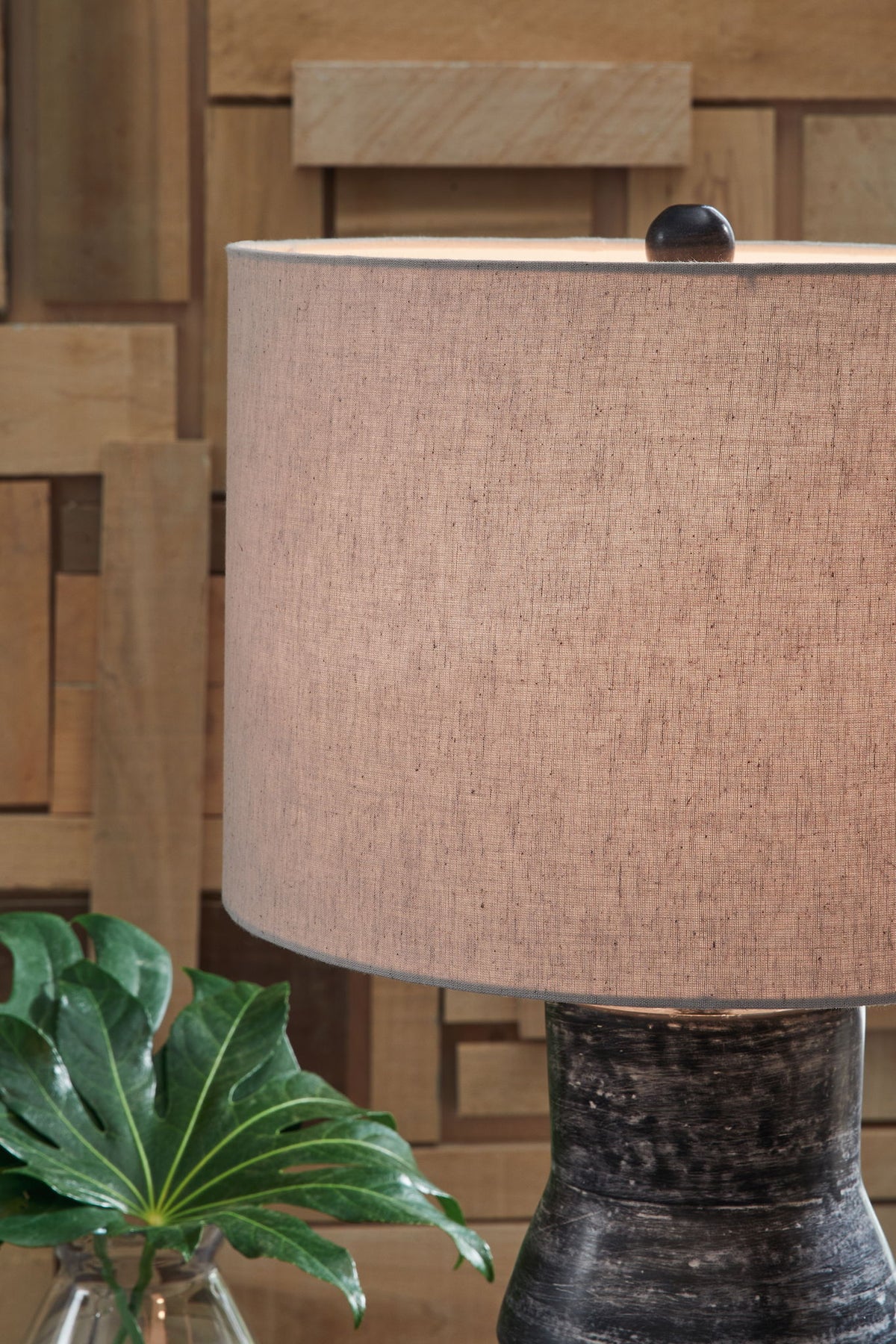 Kerbert - Terracotta Table Lamp - Distressed Black — view 3