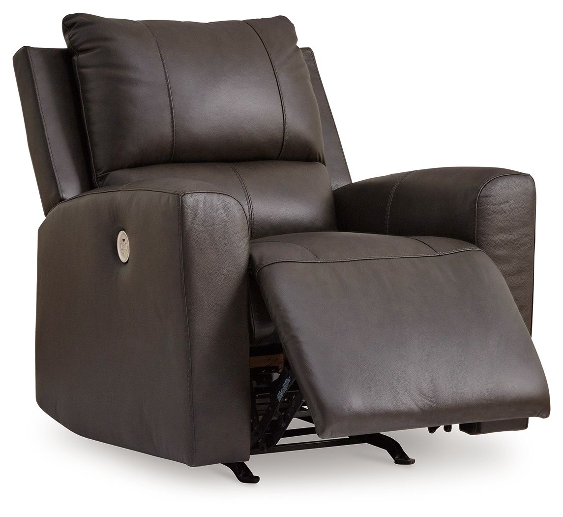 Boxmere - Power Rocker Recliner - Storm — view 3