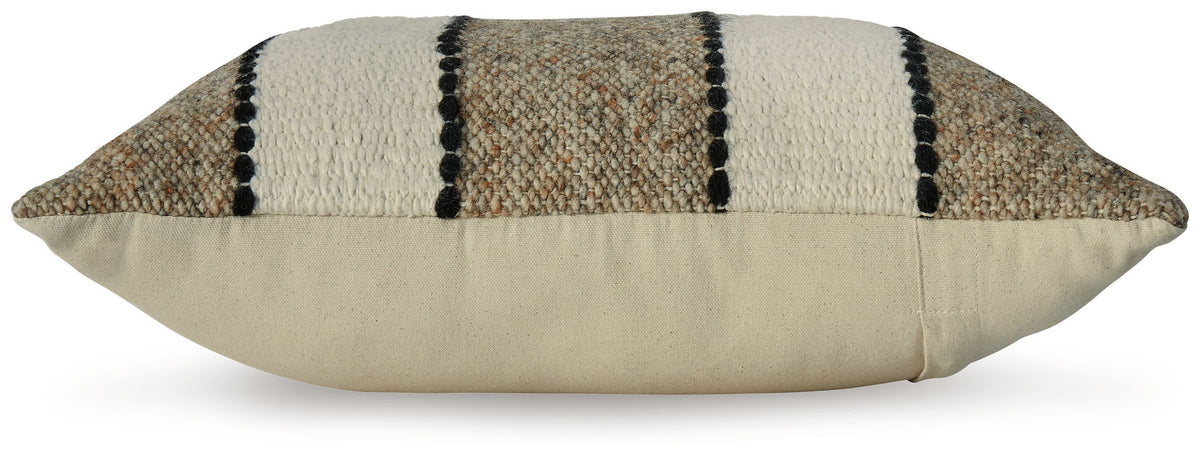 Rueford - Pillow (Set of 4) - Brown / Black / Natural — view 3