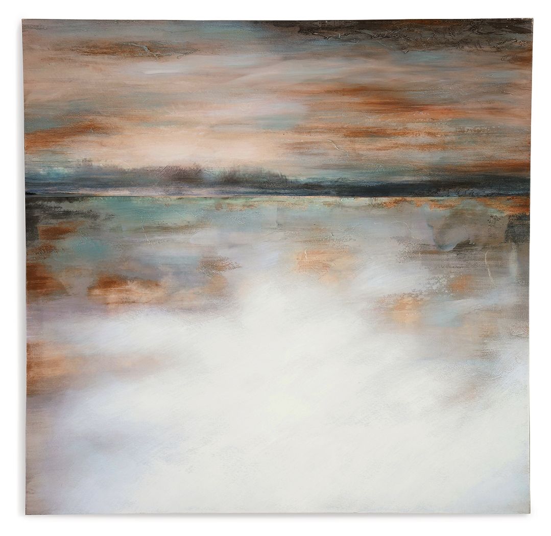 Weatheridge - Wall Art - Grey / Gold — view 5