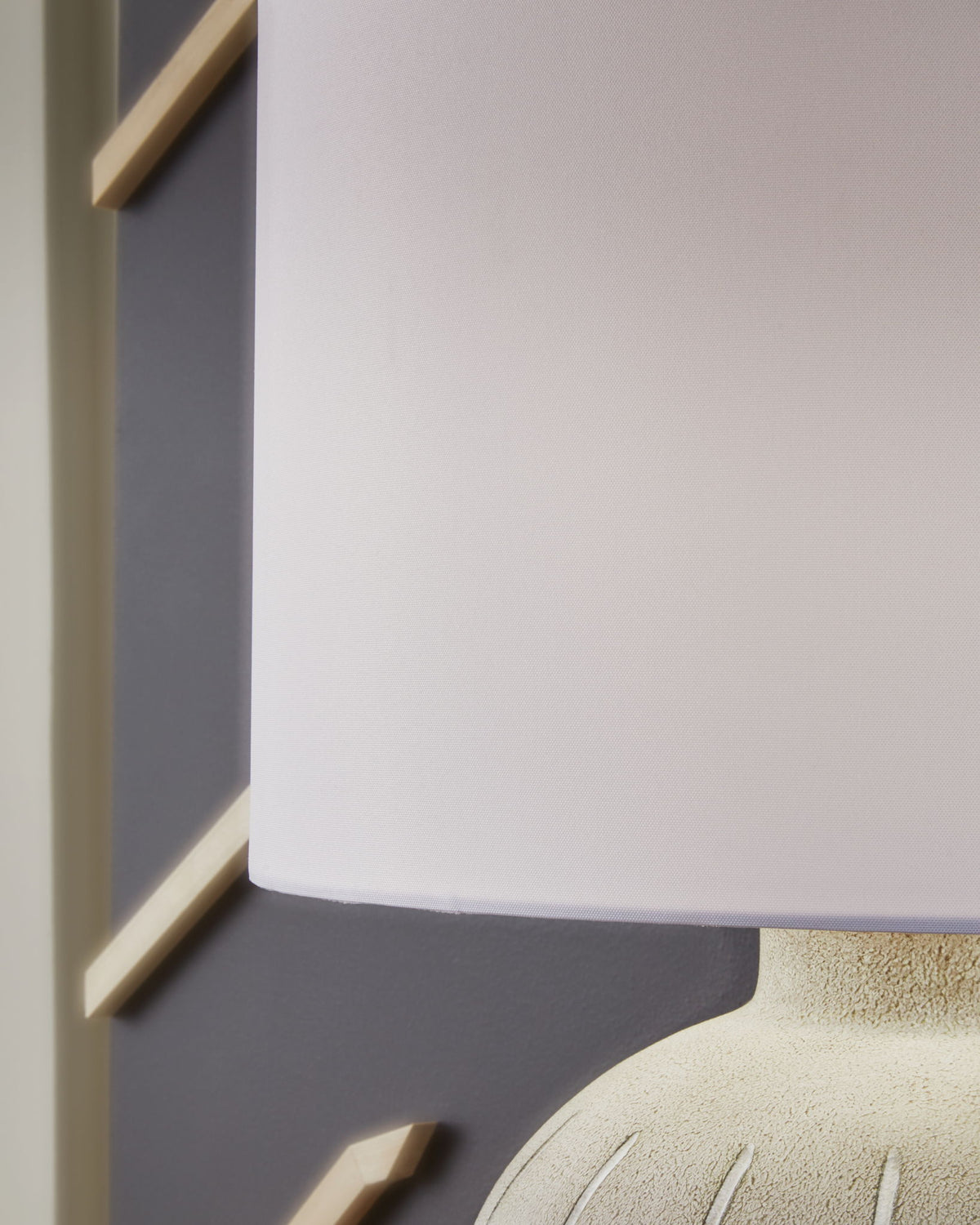 Calbert - Poly Table Lamp - Warm Gray — view 3