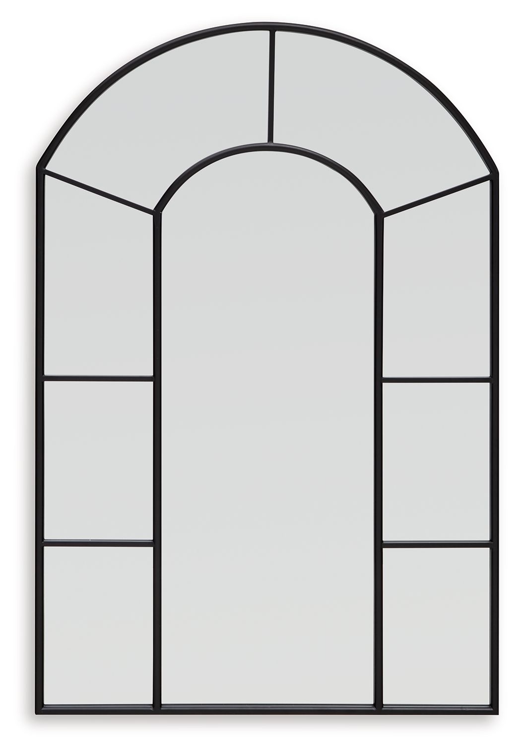 Evengton - Accent Mirror - Black — view 3