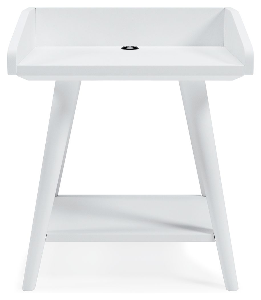 Blariden - Accent Table - White — view 3
