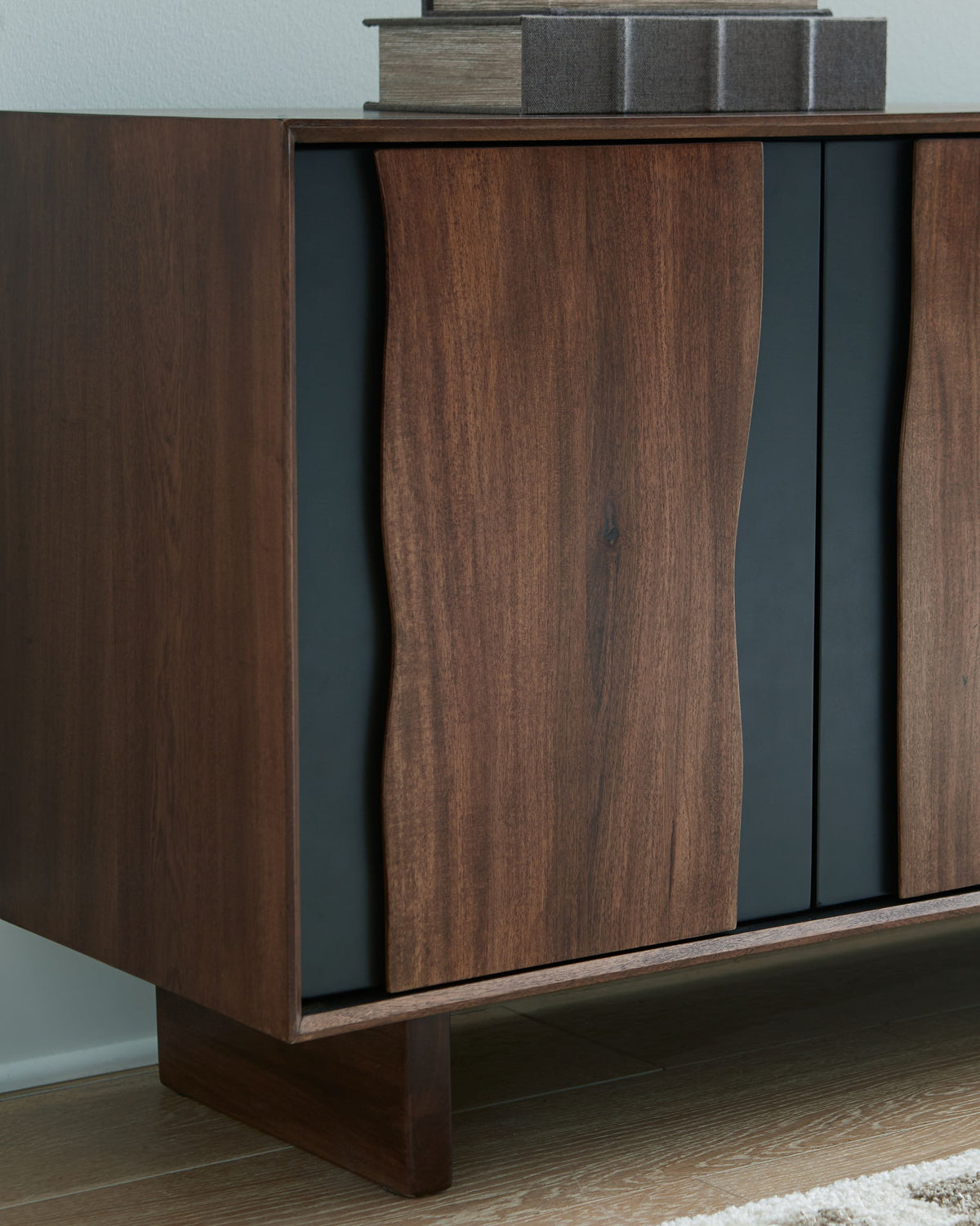 Welby - Accent Cabinet - Brown / Charcoal — view 7