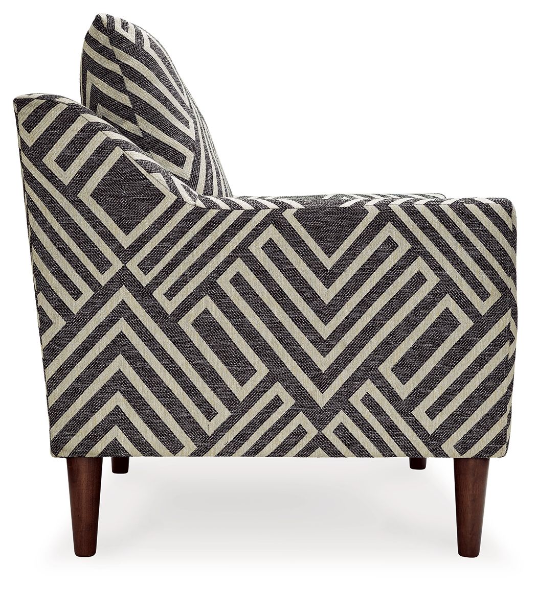 Morrilton Next-Gen Nuvella - Accent Chair - Natural / Charcoal — view 4