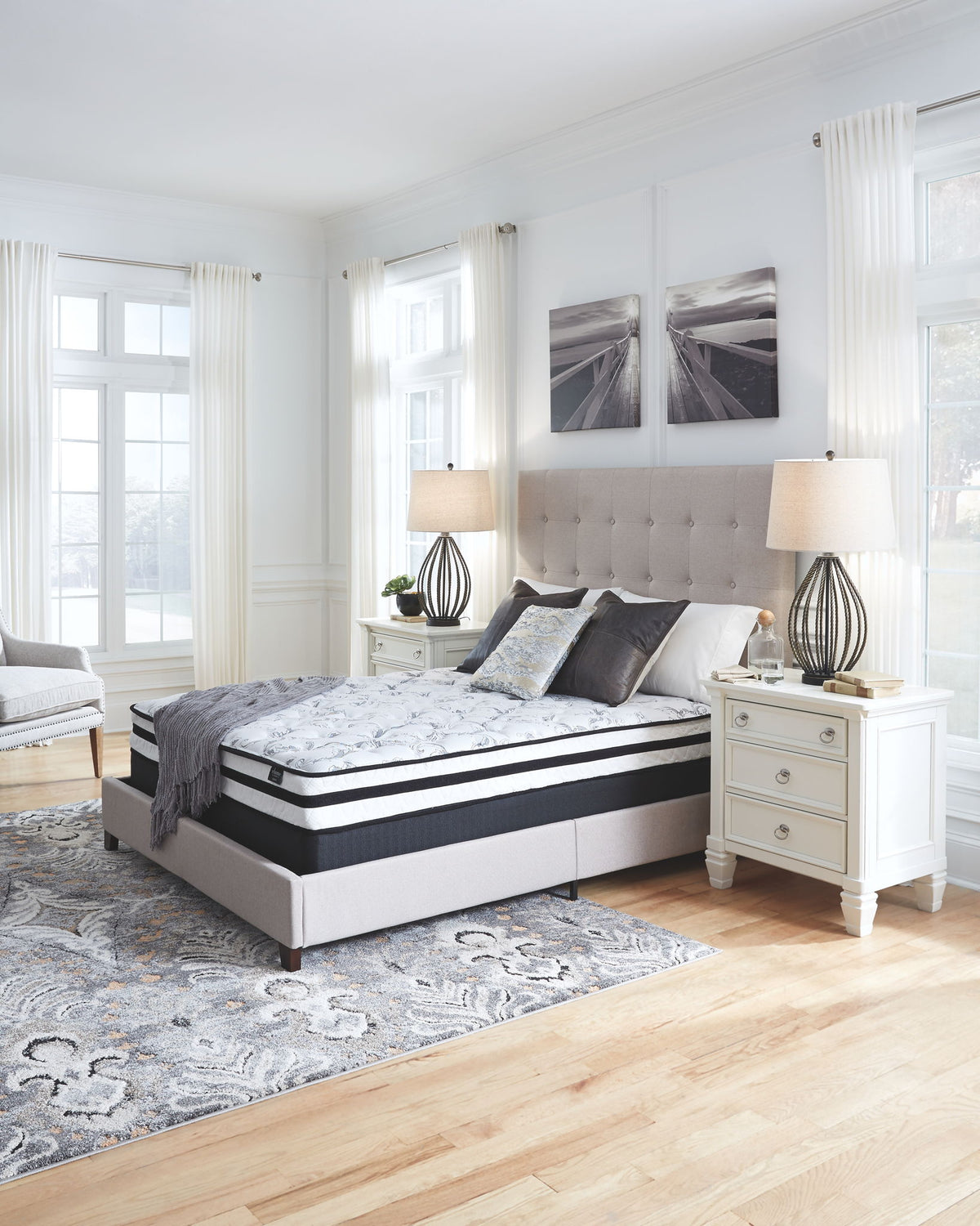 8 Inch Chime Innerspring Innerspring Mattresses — view 9