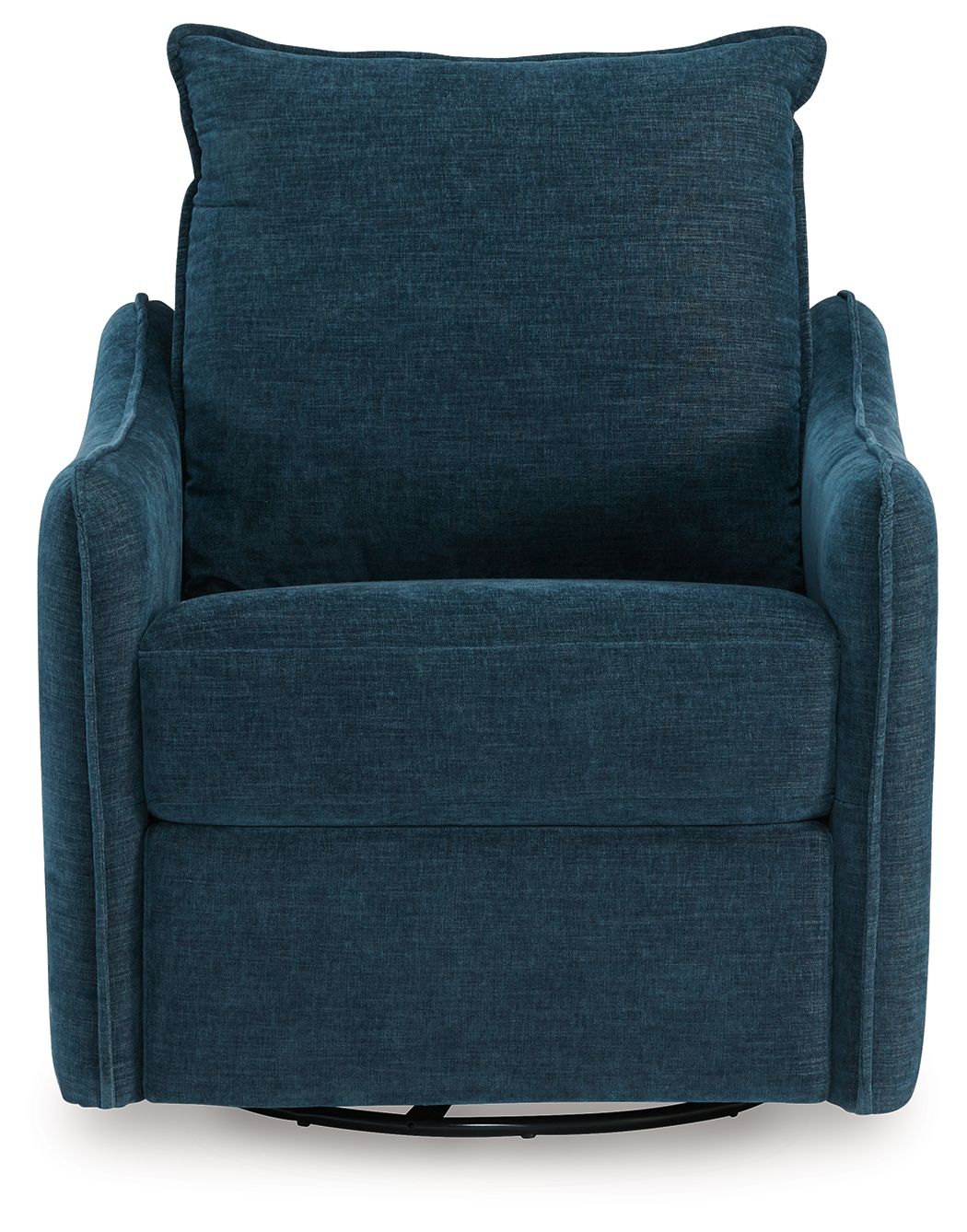 Mcburg - Swivel Power Recliner - Navy — view 4