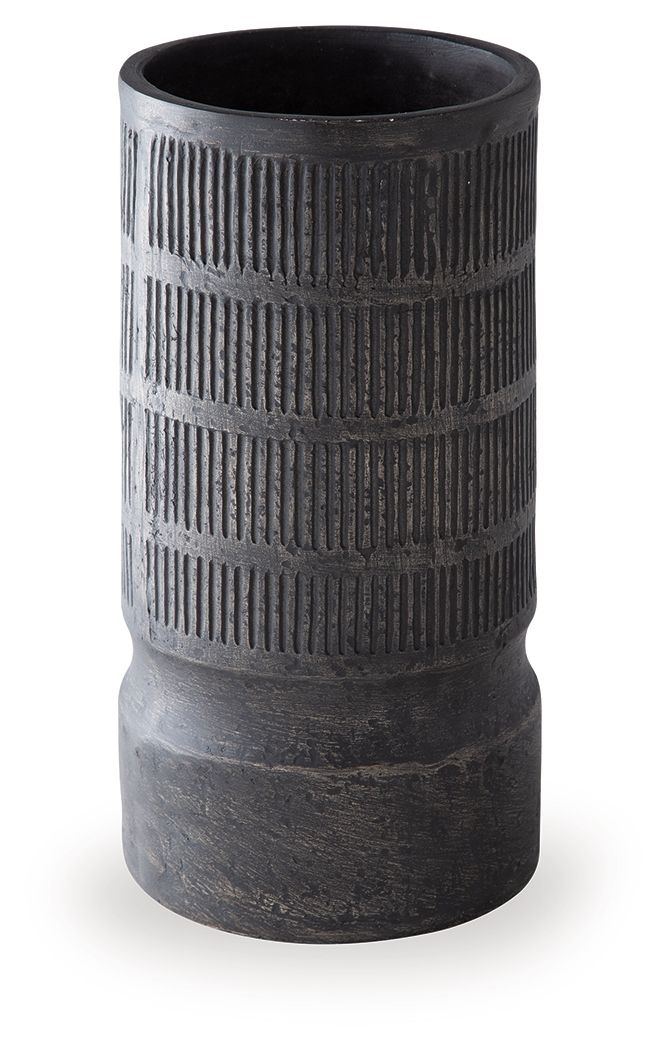 Beninworth - Vase - 16" - Antique Black — view 3