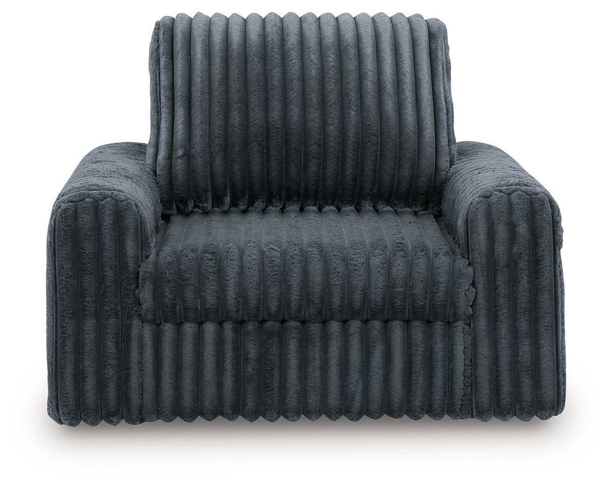 HamlinBay - Power Gliding Chaise - Gunmetal — view 4