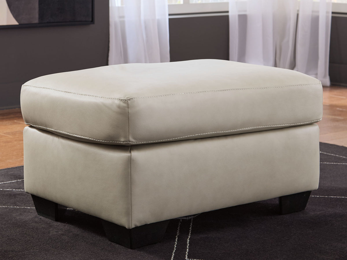 Santorine - Ottoman - Bone — view 2