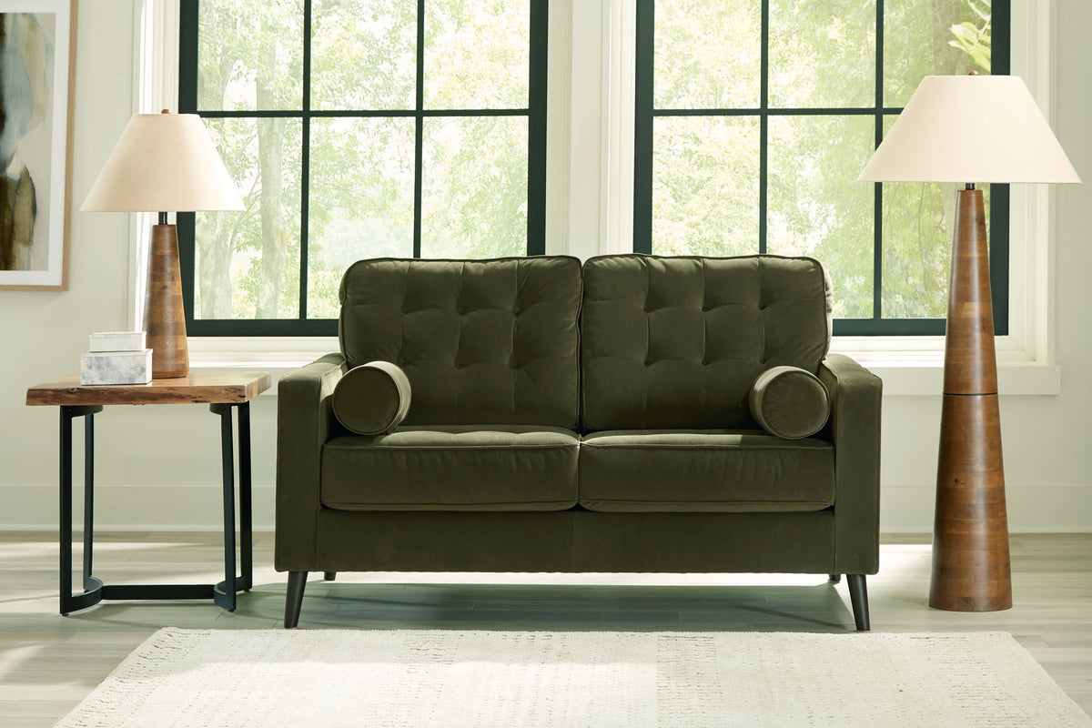 Reveon Lakes - Loveseat - Olive — view 2