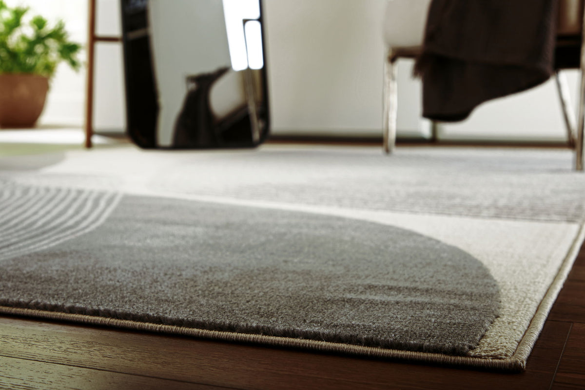 Winderburg - 5' x 7' Rug - Gray / Ivory — view 3