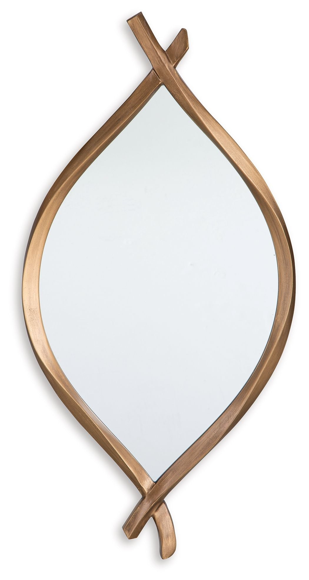 Bartner - Accent Mirror - Antique Gold Finish — view 4