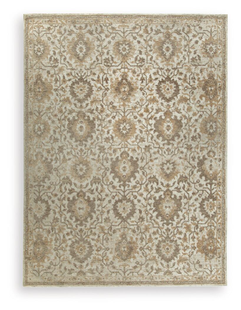 Sableridge - 9' x 12' Rug - Ivory / Taupe / Camel