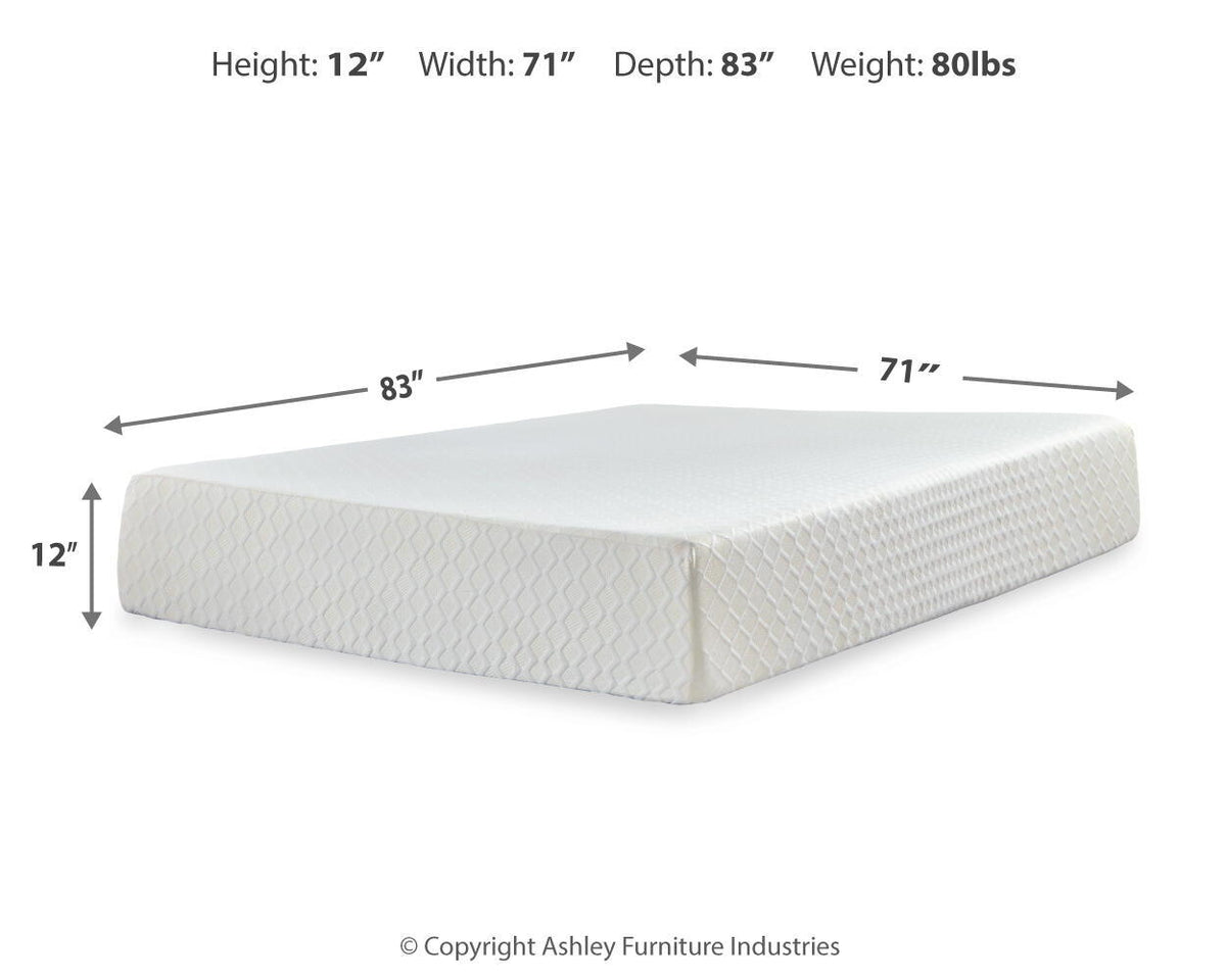Chime 12 Inch Memory Foam Memory Foam Mattresses — view 4