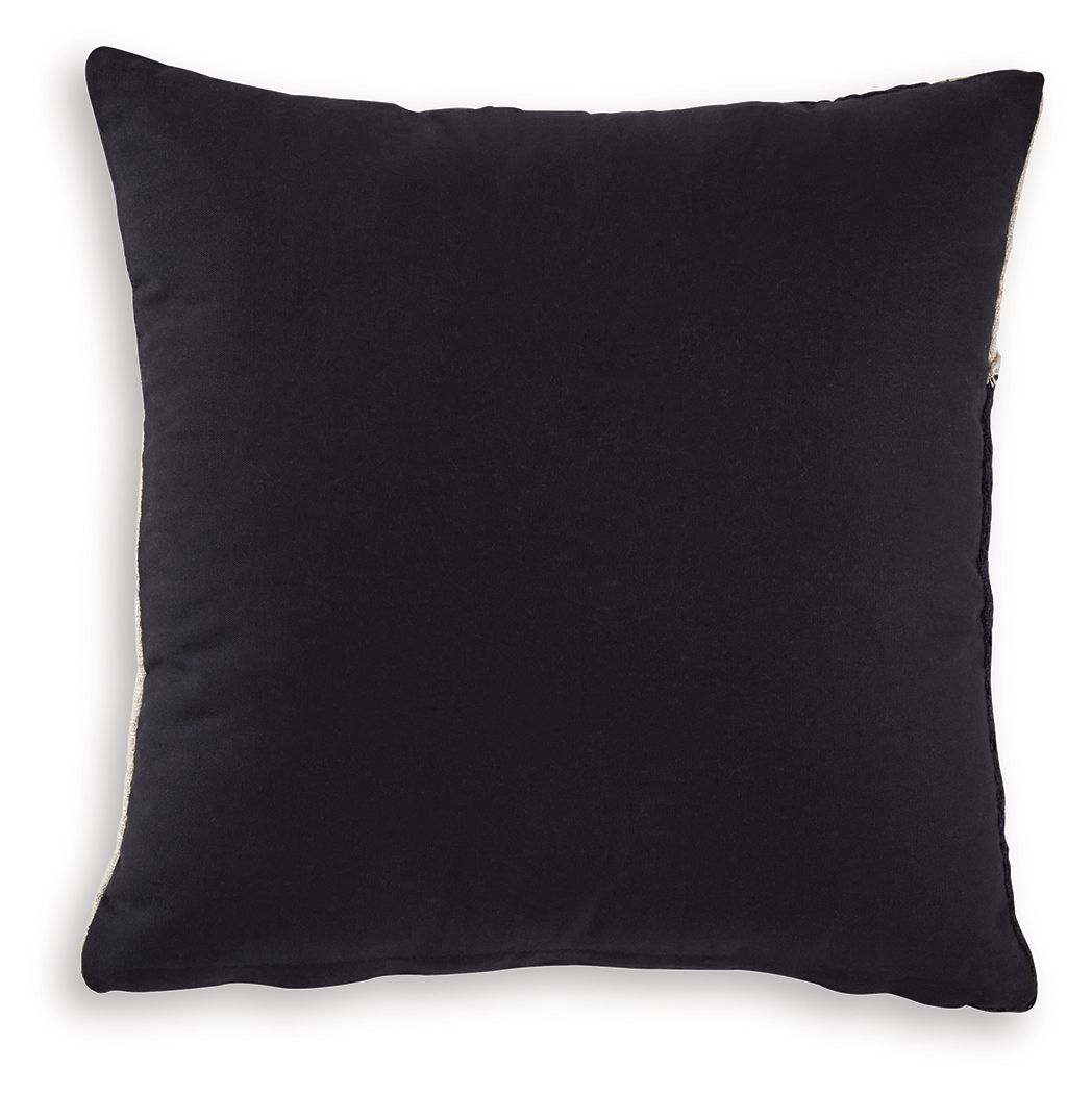 Veerbank - Pillow (Set of 4) - Black / Beige — view 4